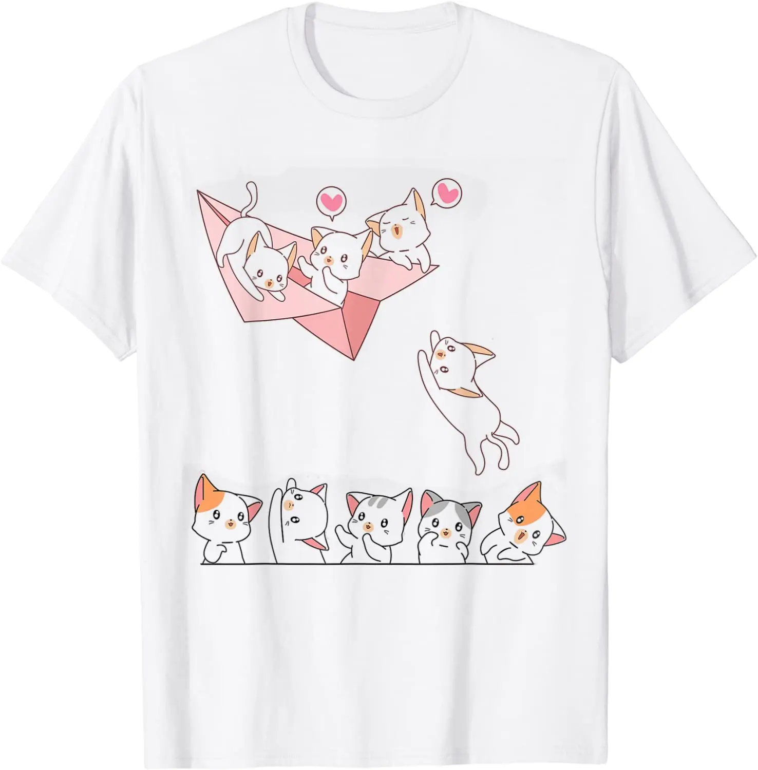 

Аниме Kawaii Katzen Katze Футболка "Манга"