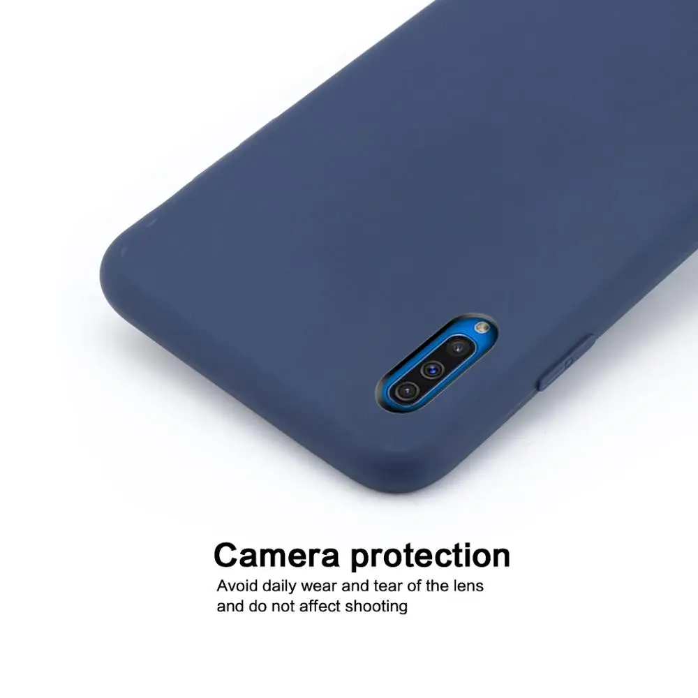 Чехол для Samsung Galaxy A50 Note 10 мягкий силиконовый тонкий ТПУ чехол карамельных цветов