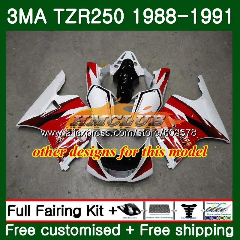 Обтекатель для YAMAHA TZR 250 3MA TZR250 1988 1989 1990 1991 распродажа синий 121CL.23 TZR250RR RS YPVS 88 89 90