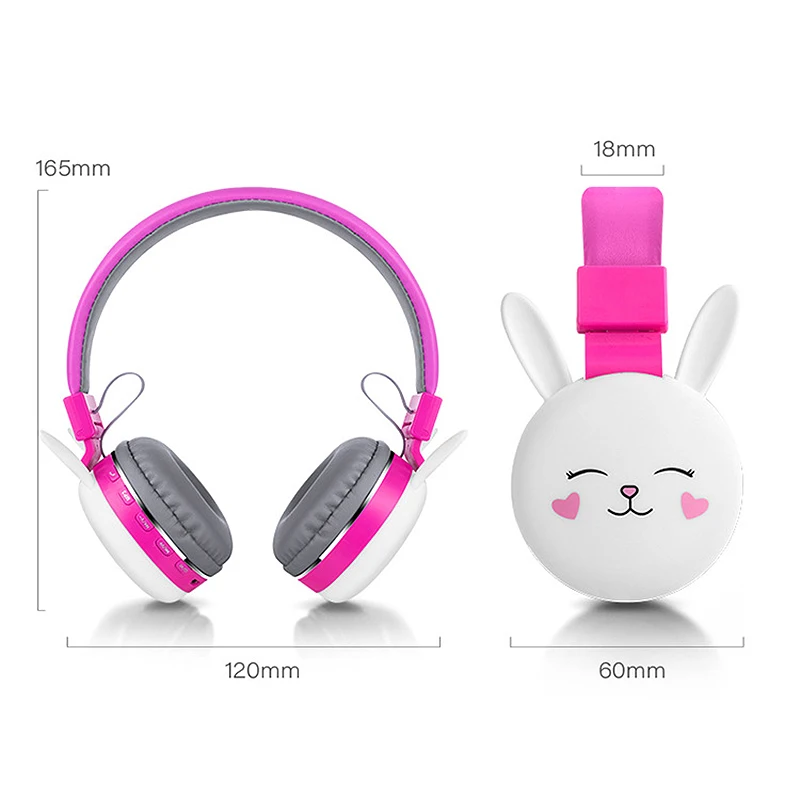 

Top Wireless Bluetooth Headset Cute Style Children Wireless Sports Cute Cartoon Headset Bluetooth Headset