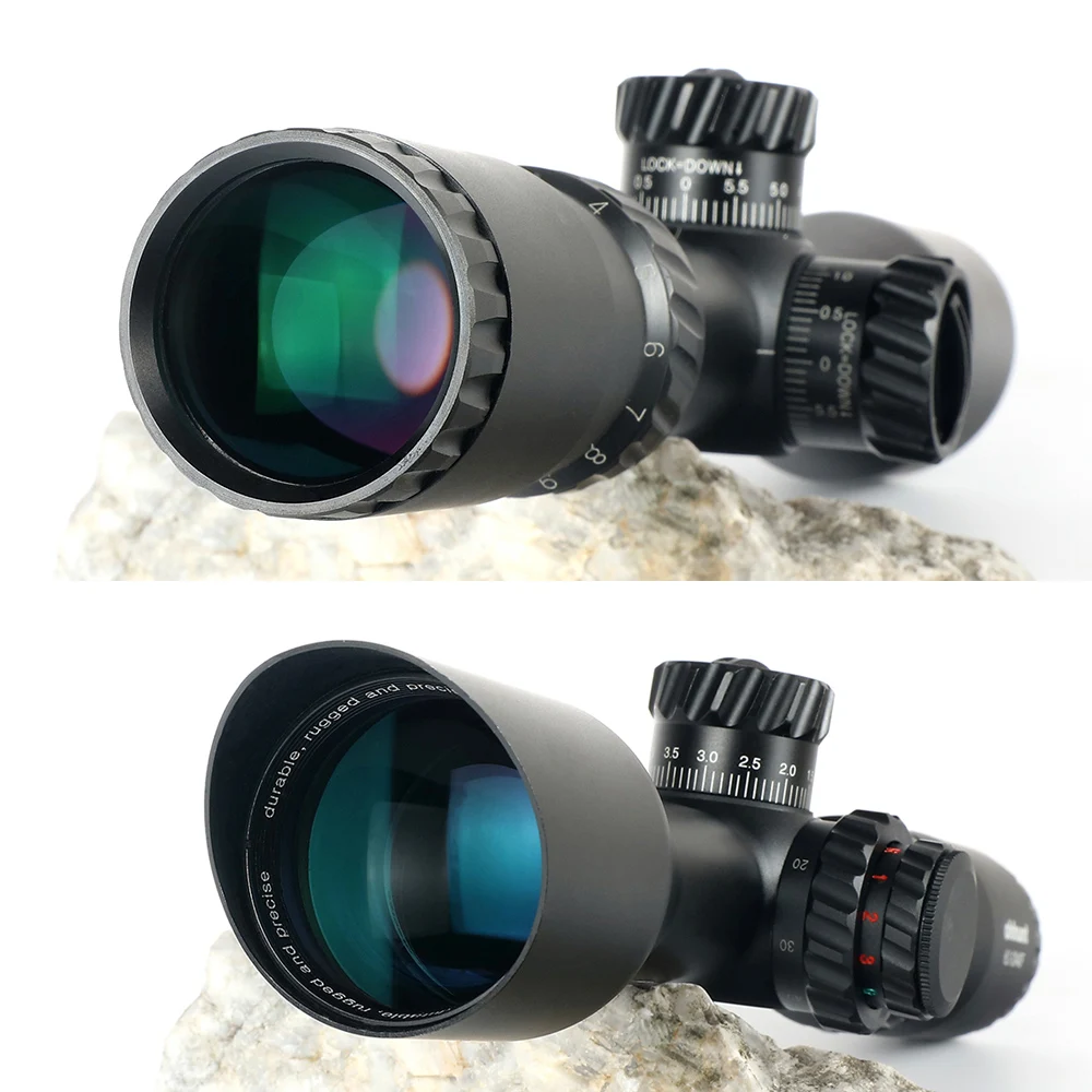 Тактический Оптический прицел ohhunt HL 3 12X44 SF оптический с гравировкой винтовочный