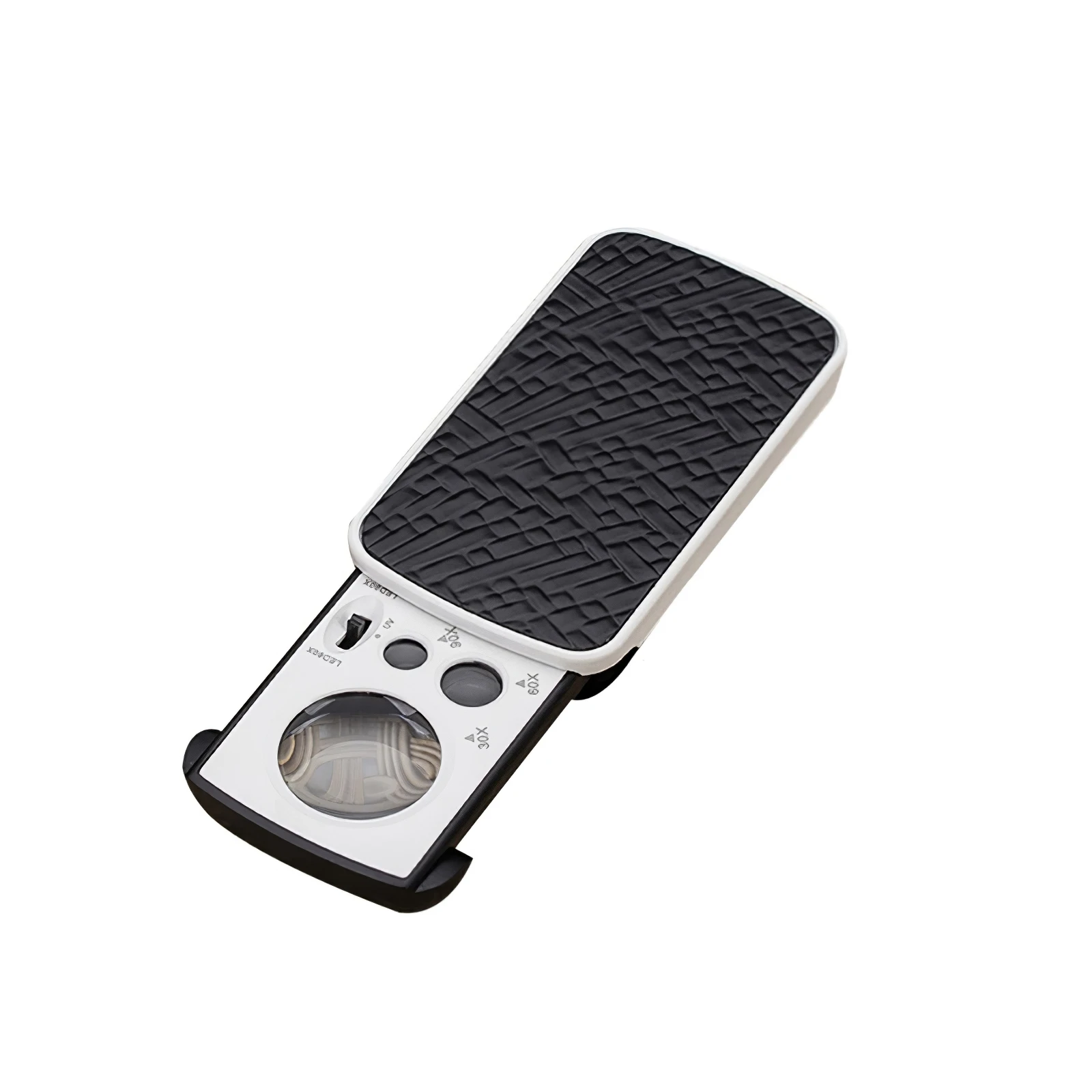 

1pcs 30X 60X 90X Magnifying Glass Pocket Magnifier Portable Magnifying Glass With UV Light jewelry Loupe Magnifier With Led