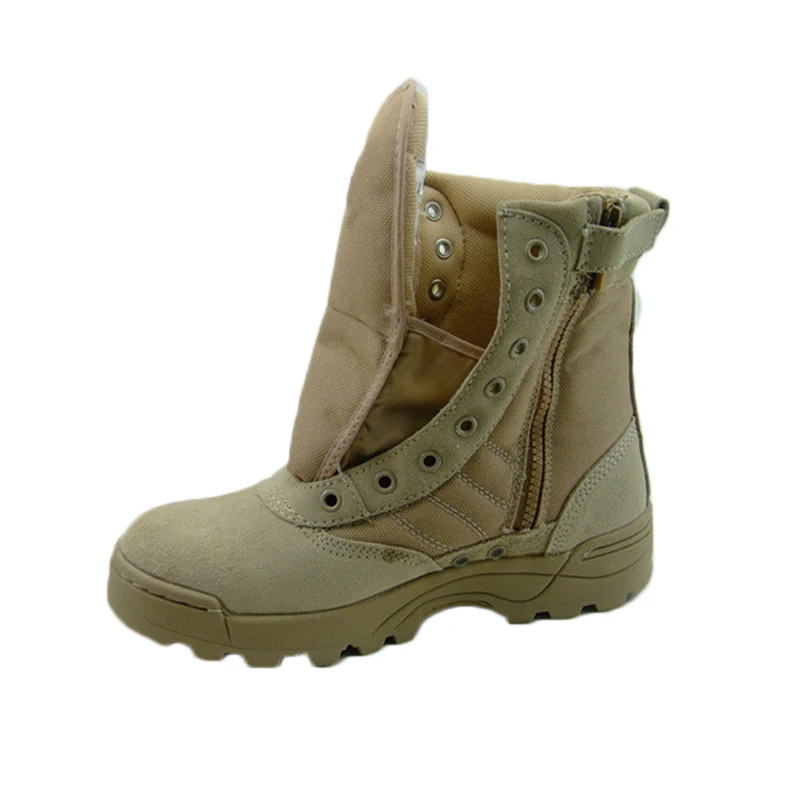 Армейские ботинки для походов и активного отдыха дезерты кожаные страйкбольные