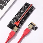 Адаптер-удлинитель SATA, 15pin-6pin, USB 3,0, кабель PCI-E, 1X до 16X