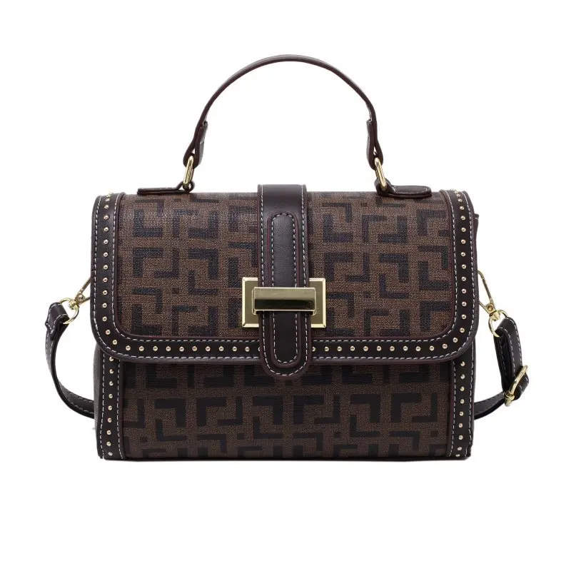 

Women's Classic Luxury Shoulder Bags PU Leather Crossbody Zipper Phone Sachet Messenger Bag Letter Stitching Fashion Handbags