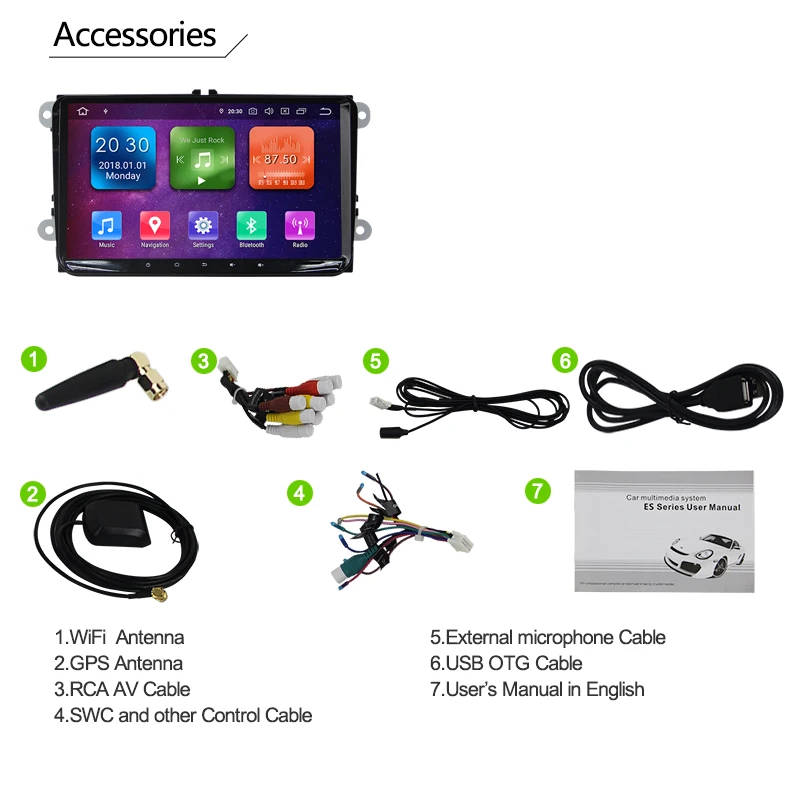 Ультратонкий Android 9 0 Octa Core 4G RAM 2 Din GPS навигация &quotавтомобильный DVD мультимедиа для