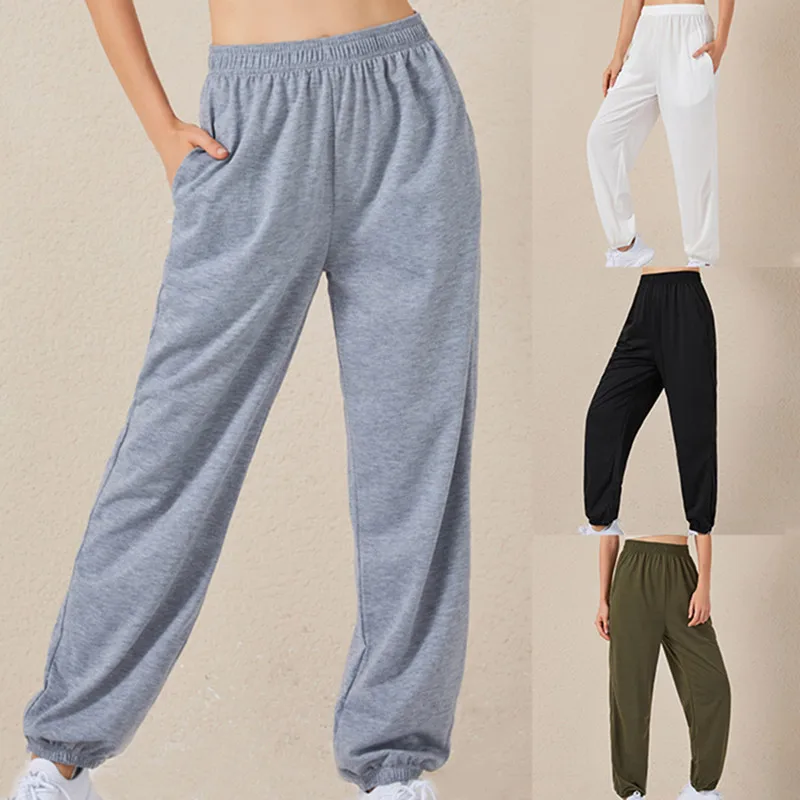 

Harajuku Joggers Wide Leg SweatPants Women Trousers High Waist Pants Streetwear Korean Casual Pant Femme Fal