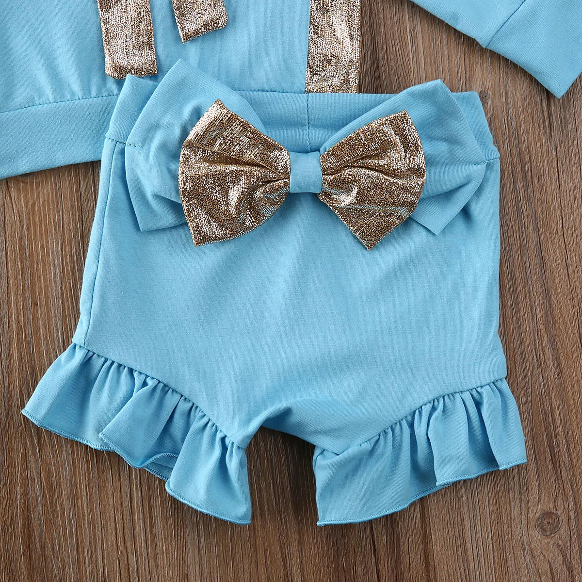 Новинка комплект одежды для маленьких девочек детская толстовка с капюшоном