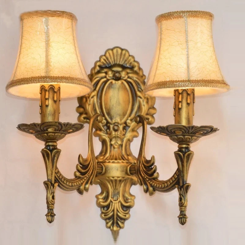 FREE Shipping Antique bronze wall sconce Light fashion bedroom bedside lamp sconce Light Modern Antique