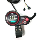 FOCAN электроскутер 24 в 36 в 48 в 52 в 60 в цветной ЖК-дисплей дроссельная заслонка для электрического скутера leh100 ЖК-дисплей