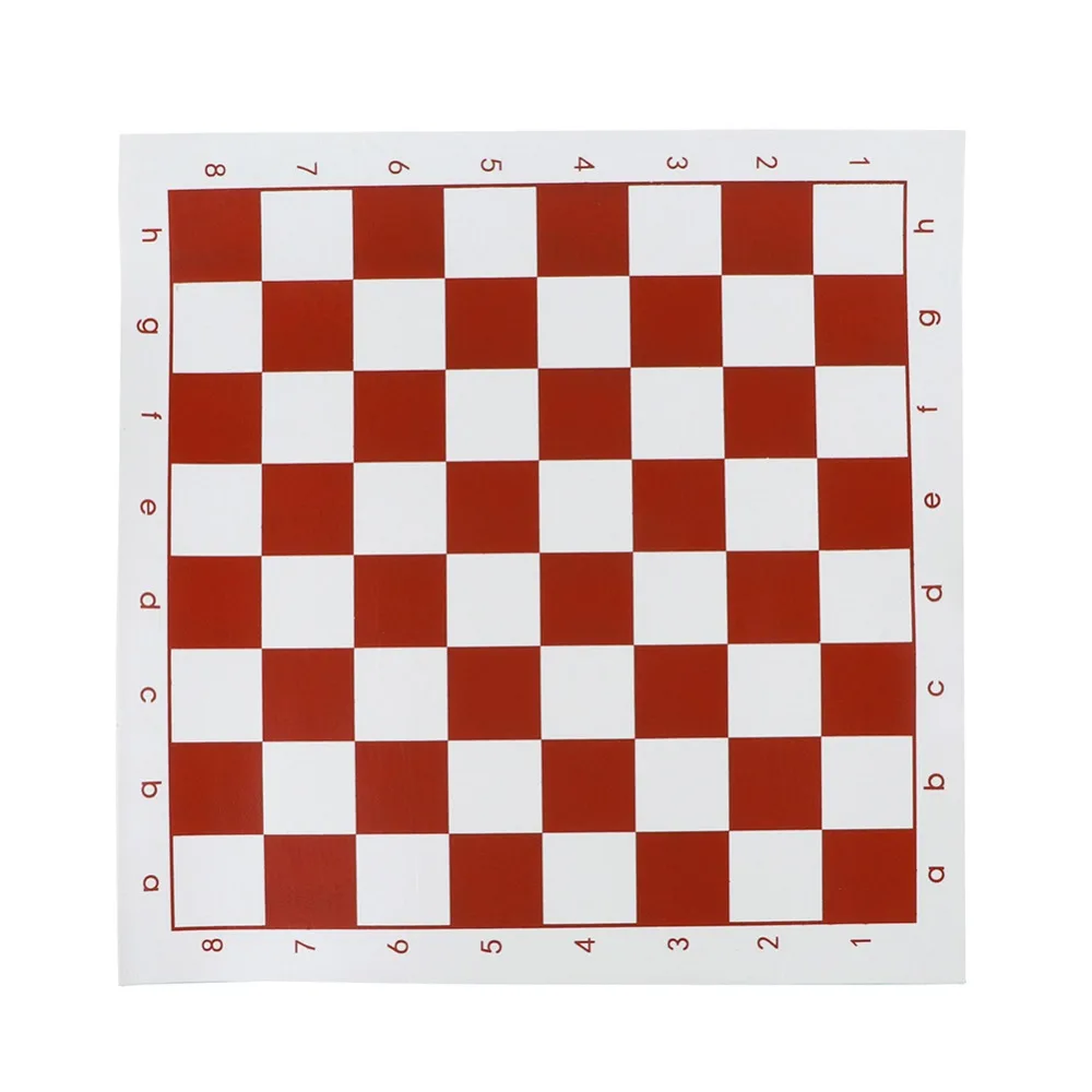 Турнирные шахматы из ПВХ 34 5x32 5 см/42x42 см для детских развивающих игр шахматная