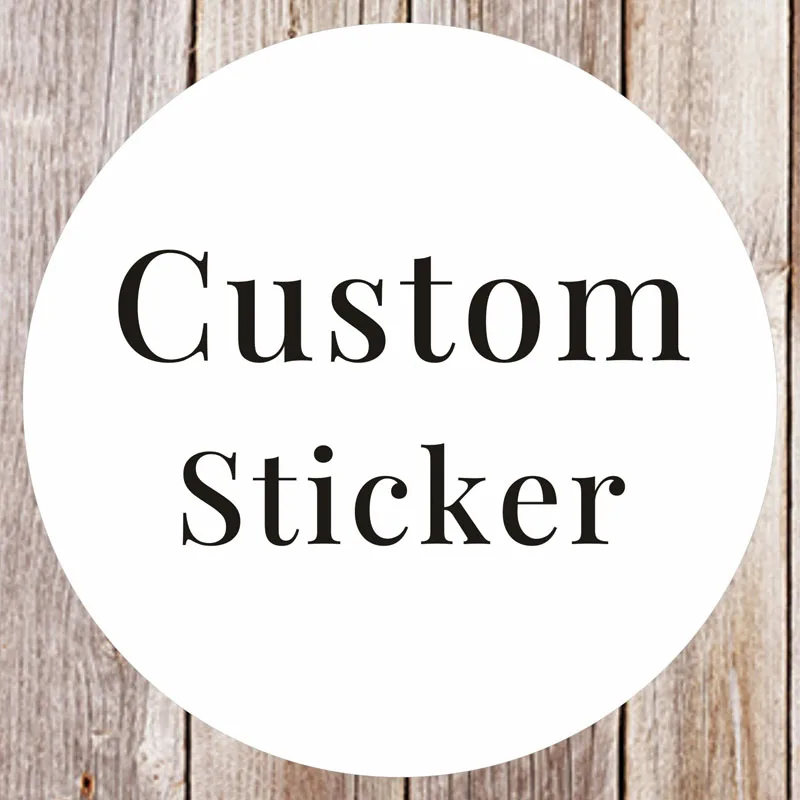 

Print Photo custom stickers label Wedding Stickers Personalise LOGO transparent clear adhesive round label Gift Tags decoration