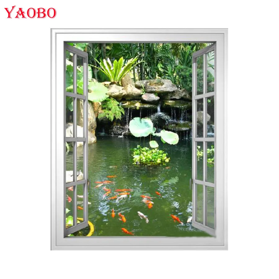 Новое поступление алмазная живопись на окна снаружи стразы вышивка Алмазная