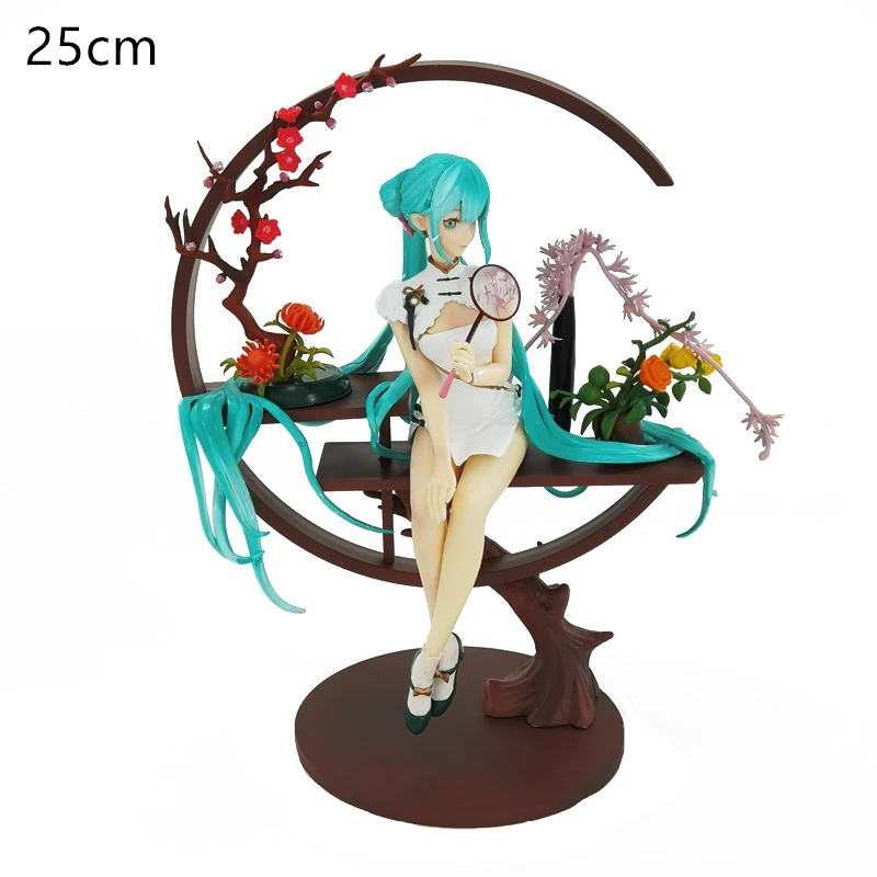 Аниме Hatsune Miku кавайная фигурка виртуальной певицы манги из ПВХ экшн-фигурка