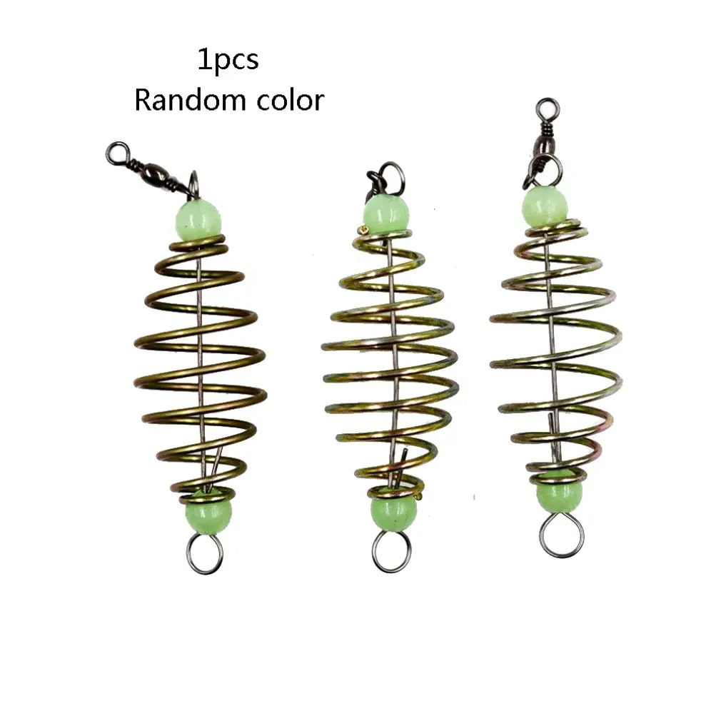 Рыболовный крючок с пружиной 1 шт. аксессуары для рыболовных снастей оливкового