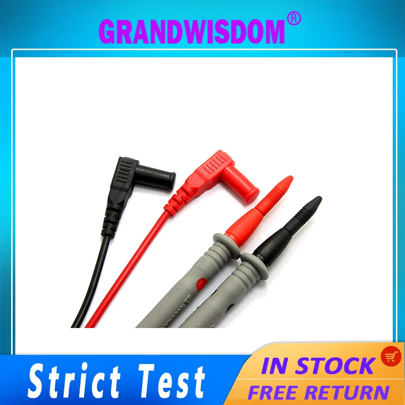 Ручка-мультиметр GRANDWISDOM со свинцовым проводом и специальным наконечником 1000 В 20 А