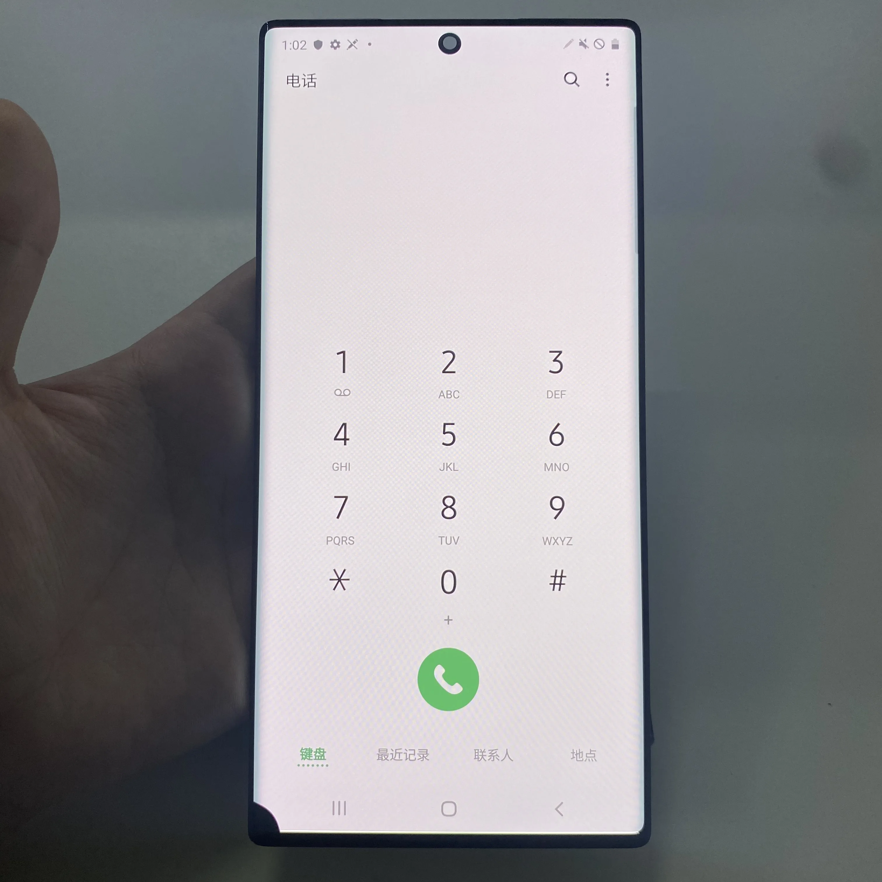 Оригинальный дефектный точечный провод для Samsung Galaxy Note 10 N970F ЖК-дисплей сенсорный