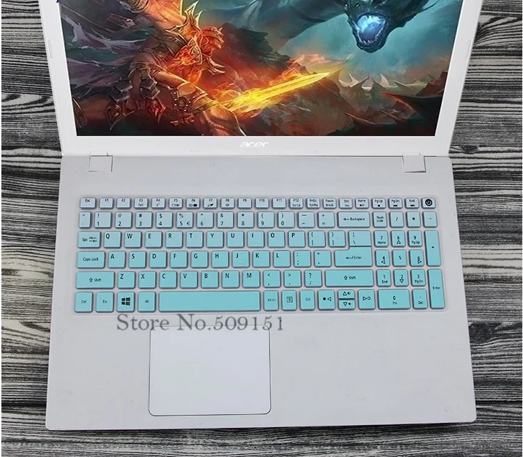 Силиконовая Защитная крышка для клавиатуры 15 6 дюйма Acer Aspire V15 T5000 V5 591G N15Q1 VN7 792G E5 532G
