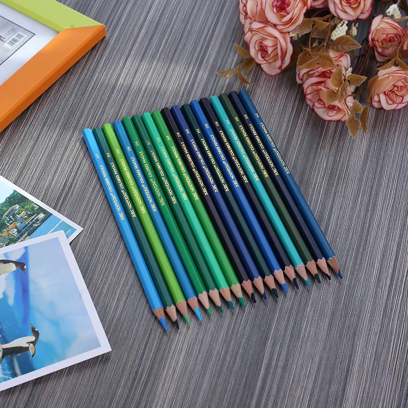 50 акварельных карандашей для школьников акварельные карандаши рисования