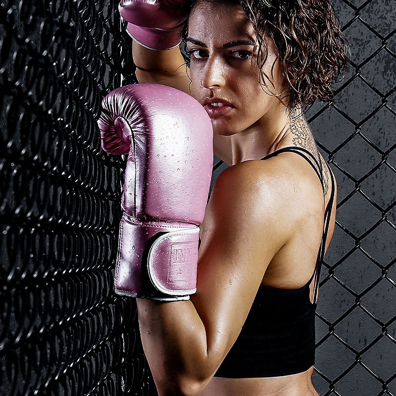 Профессиональные боксерские перчатки Муай Тай тренировочные принадлежности для