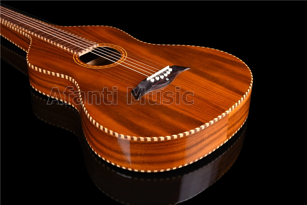 Гавайская горка All Koa Wood Weissenborn для музыки Afanti (HG 850)|Гитары| |