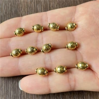 120pcs oval engraved perforated bead connector for jewelry making diy handmade bracelet necklace accessories free shipping