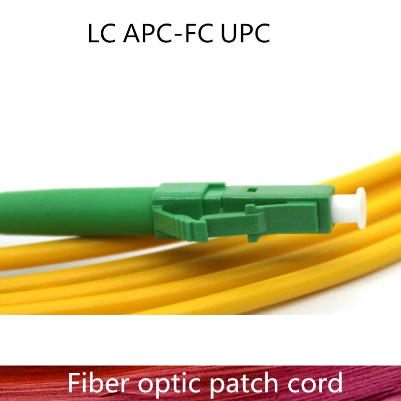 LC/APC к FC/UPC Волоконно-оптический патч-корд кабель диаметром 1 м/3 м/5 м/10 м/20 м/30 м