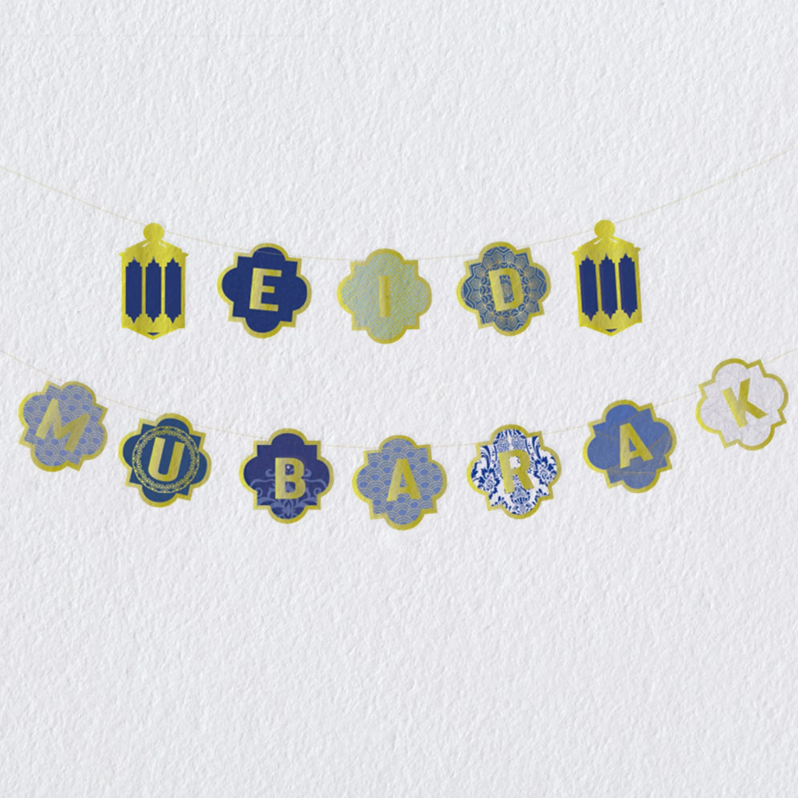 

Eid Mubarak Letter Banner Eid Mubarak Sign Garland Party Props Sri Lanka Flag Hanging Bunting Decoration