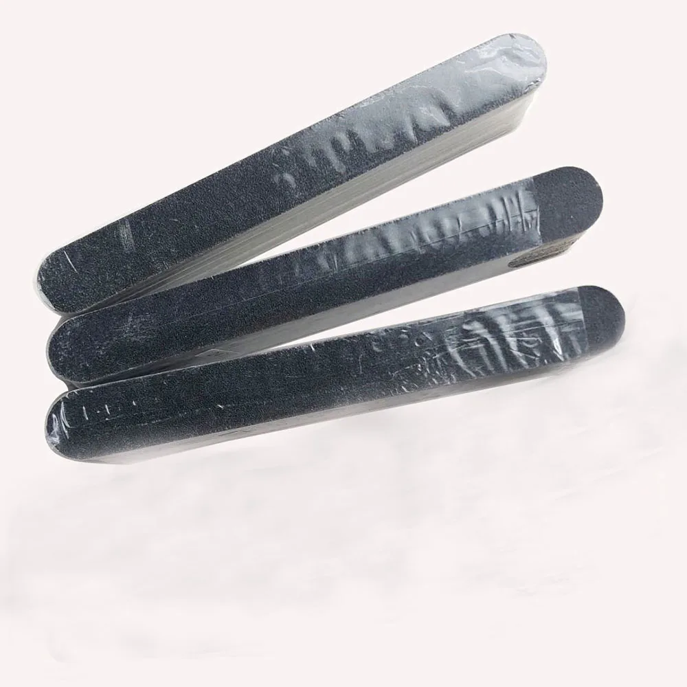 Съемные колодки для ногтей 200 шт. прочные Сменные наждачные пилки черная