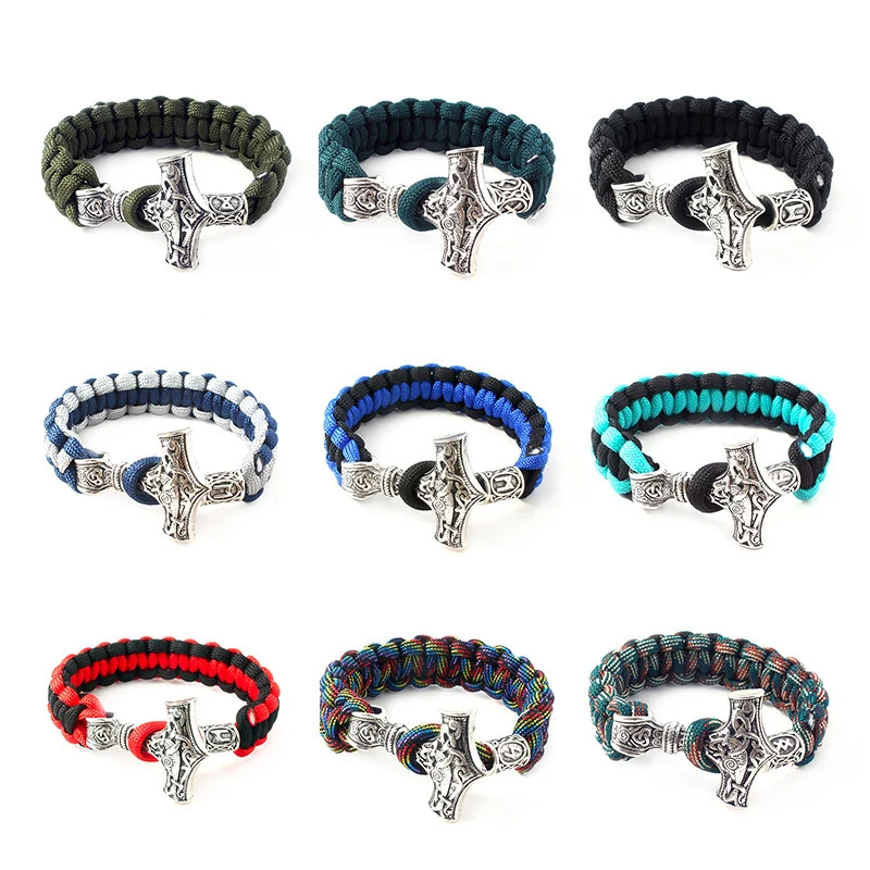 Ручной работы винтажный норвежский викинг Якорь Шарм Braceletes индийские ювелирные браслеты браслет манжета для женщин мужчин модные аксессуары