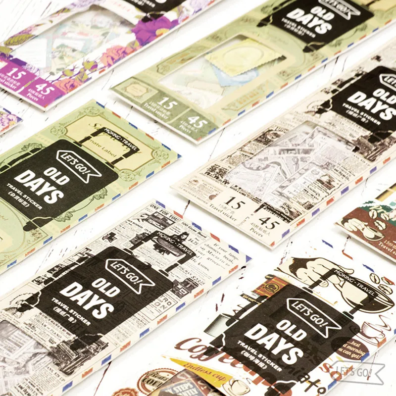 

45 шт./набор, самоклеящиеся наклейки