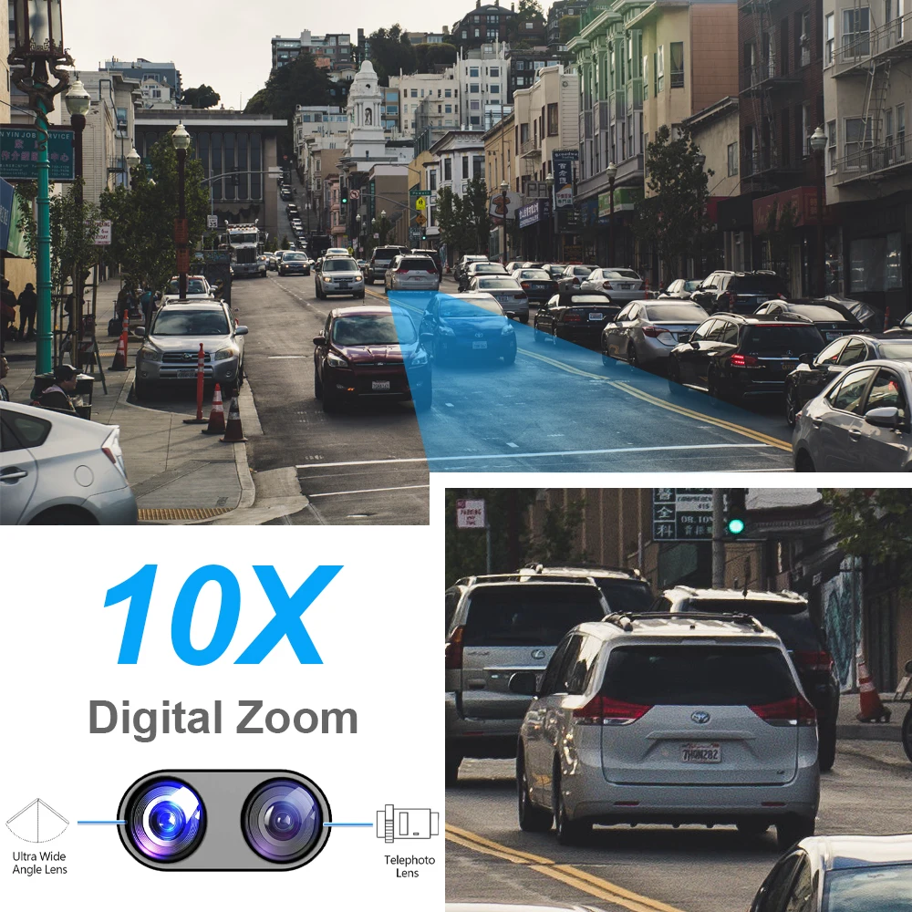 3MP WIFI IP камера 10X Zoom PTZ системы безопасности для наружного автоматического