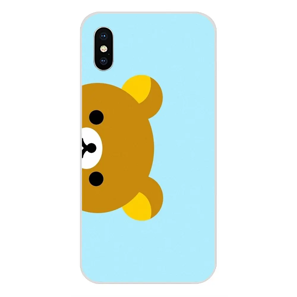 Bear Rilakkuma Usb Мягкий ТПУ чехол для мобильного телефона Galaxy J1 J2 J3 J330 J4 J5 J6 J7 J730 J8 2015 2016