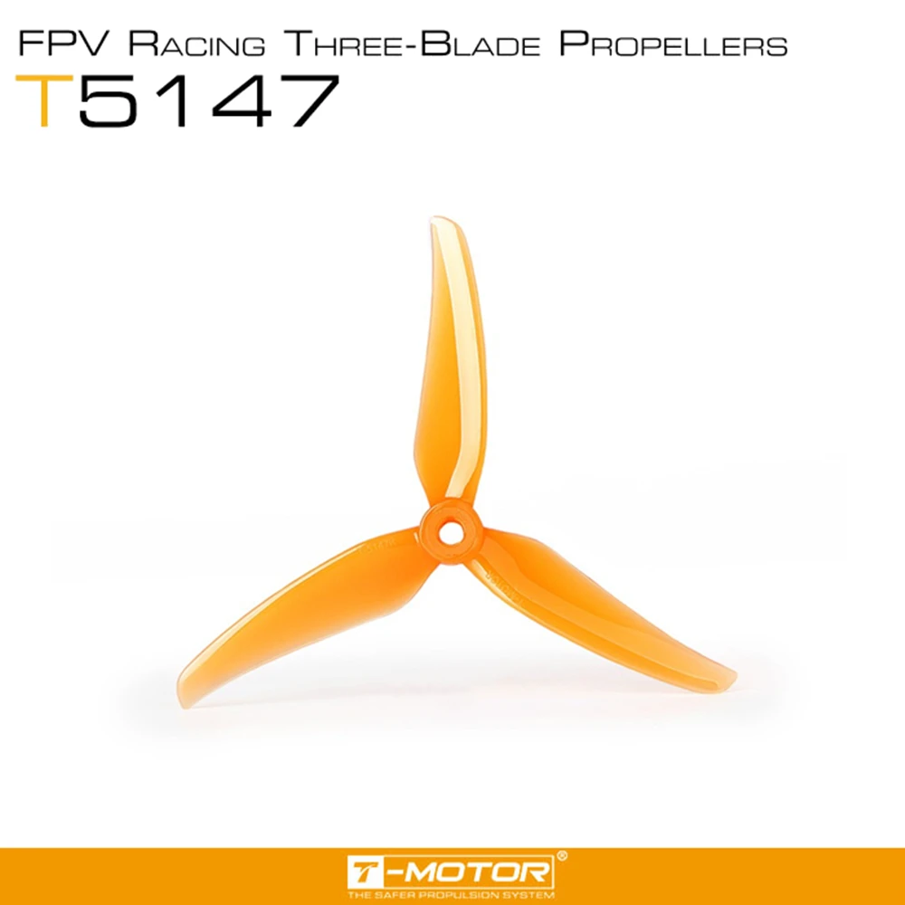 20pcs/10Pairs T-MOTOR T5147 5147 FPV Propeller 3 Blade CW CCW POPO system match F40 F60 III Freestyle Racing Frame | Игрушки и хобби
