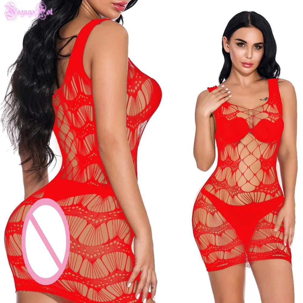 Сексуальные костюмы в сеточку с открытой чашкой Полосатое нижнее белье для танца