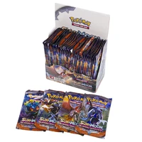 english version 324pcsbox pokemon collectible cards burning shadows evolutions sun moon sword shield trading game booster toy