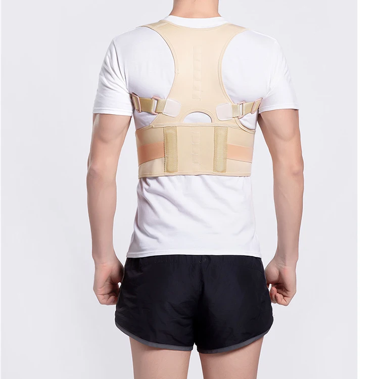 Корректор осанки для женщин и мужчин корректор кифоза регулируемый удобный