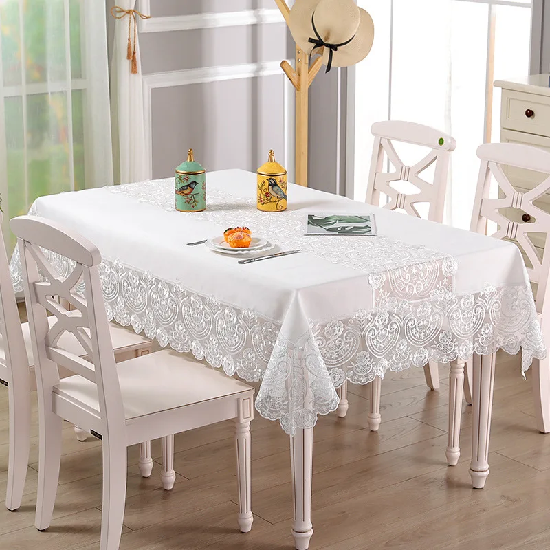 Новая Европа скатерть с цветами в форме колокольчика кружевное хлопковое