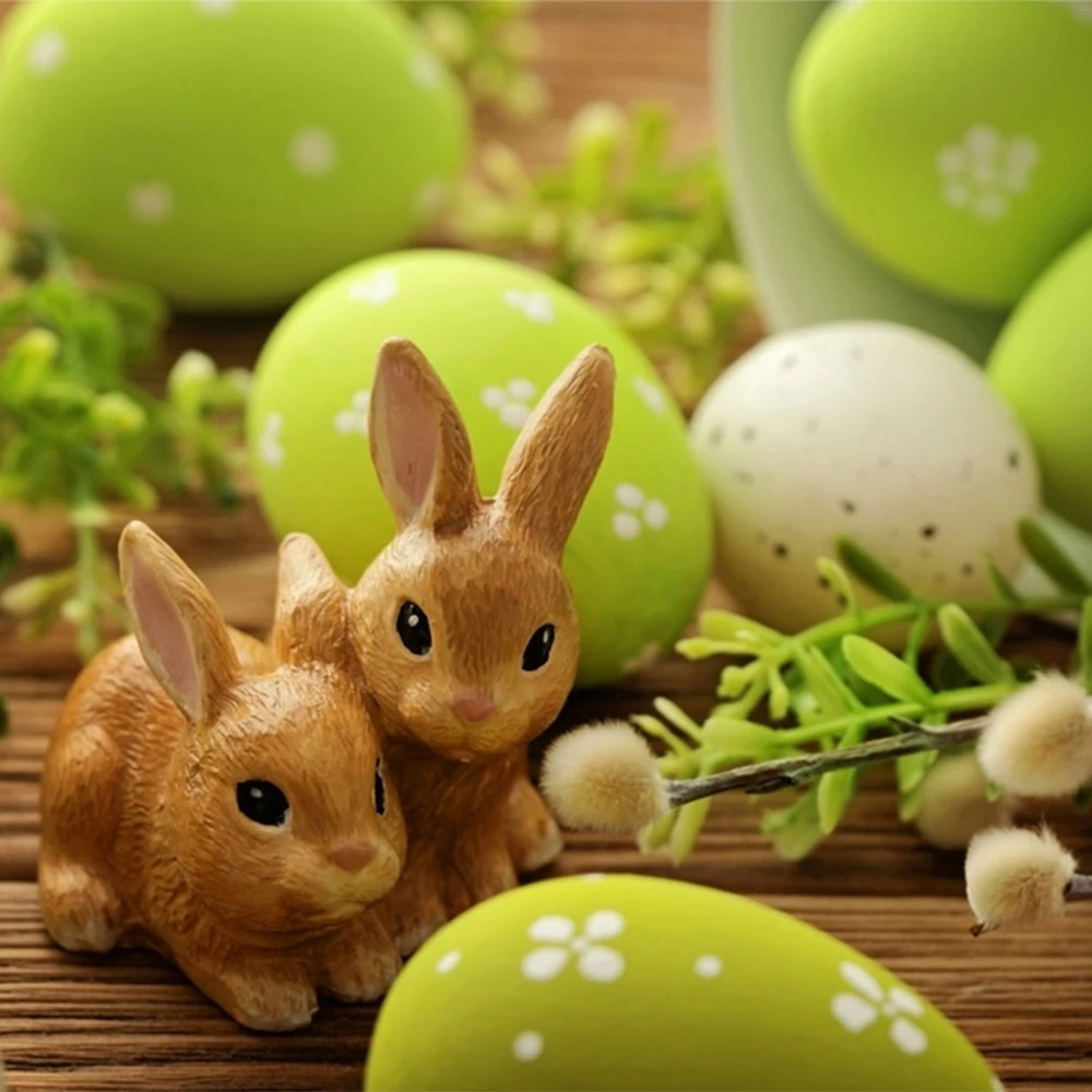 12 шт. в упаковке для фотосъемки Христос воскрес с пасхальными яйцами елка