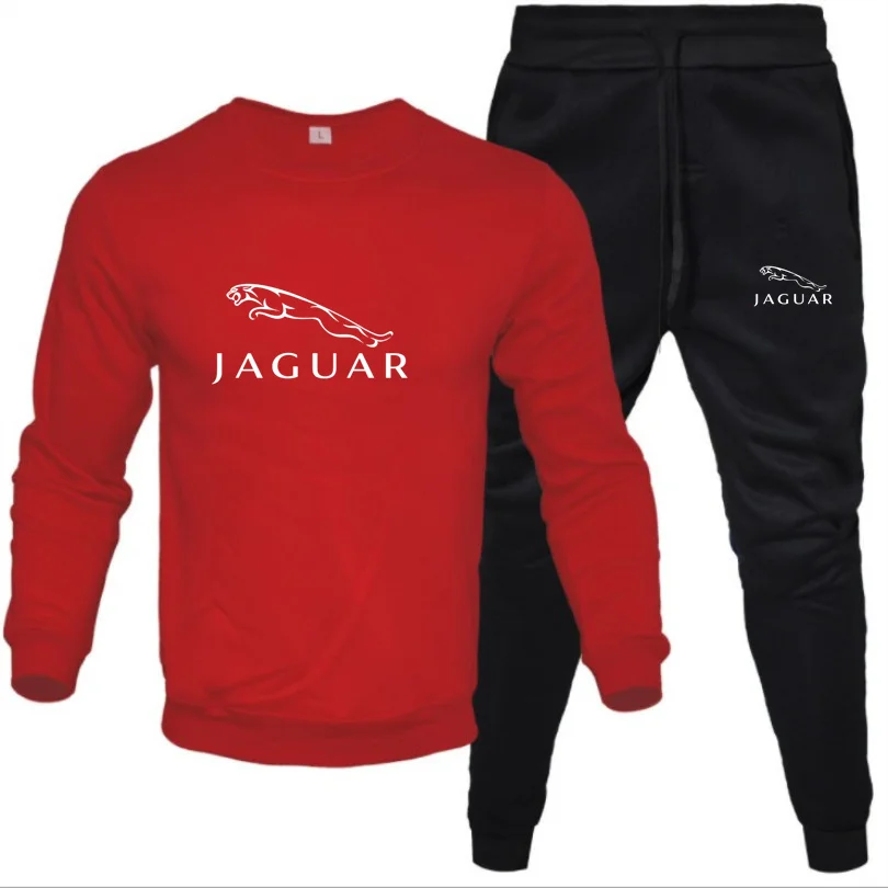 

NEW Winter casual Mens Sportswear Sets Men's Casual Tracksuit Men 2 Piece Set Polyester Sweatshirt Sweatpants Sportswear Running