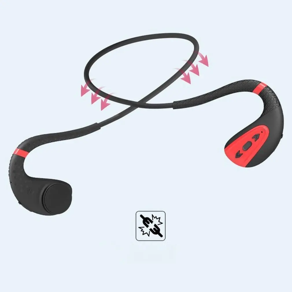 

Q1 Bluetooth 5.0 Wireless Earphones Built-in memory 8G IPX8 Waterproof MP3 Music Player Swimming Diving Earphone Sport Headphone