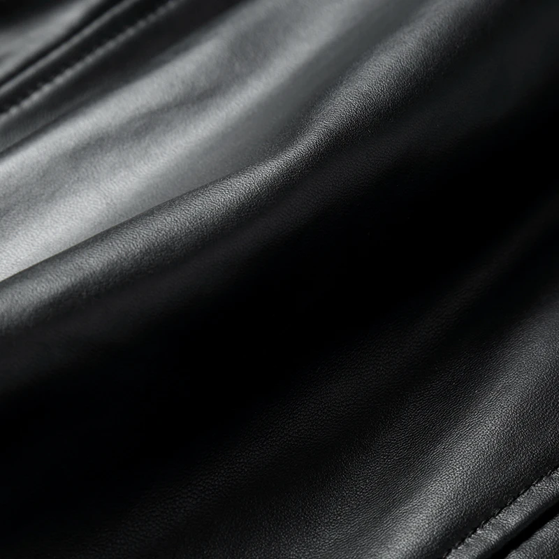 Spring Autumn Real Genuine Leather Jacket Women Clothes 2020 Korean Vintage Sheepskin Coat Streetwear Tops Chaqueta Mujer ZT3545 | Женская