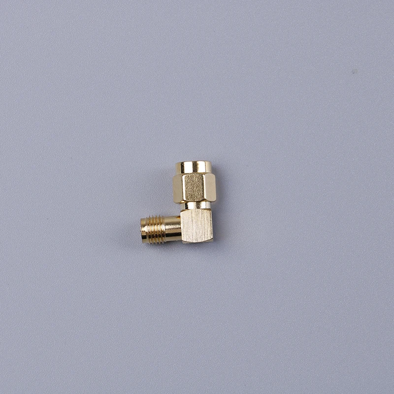 

New SMA Connector 90 Degree Right Angle SMA Male To RP SMA Female Adapter Screw The Needle