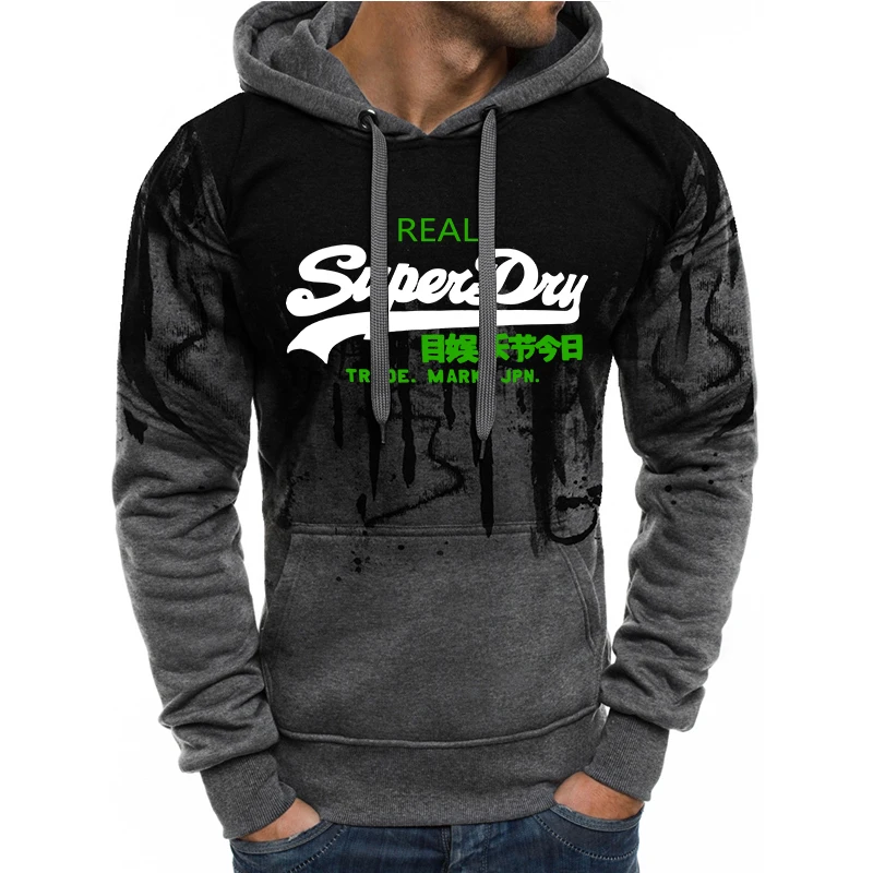 

2022 Fashion Brand Printed Splash Ink New Men Hoodies Sweatshirts Male Clothing Hip Hop Harajuku Plus Fleece Warm Pullover S-4XL