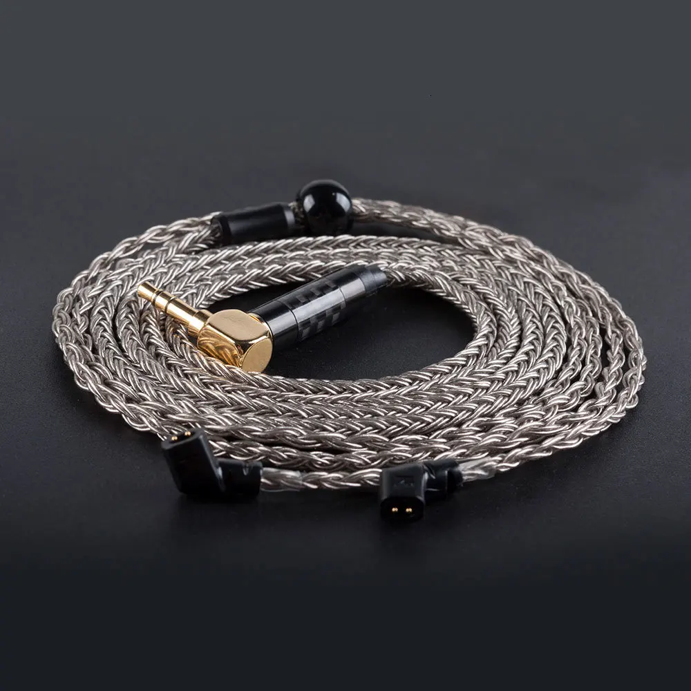 Горячее предложение! Распродажа! HiFiHear 16 Core посеребренный серебряный кабель MMCX/2Pin разъем 4,4/3,5/2,5 мм для V90 ZS10 PRO CCA C16 C12 QT5