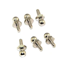 6Pcs HSP 02038 금속 볼 헤드 나사 6P, 1/10 RC 모델 자동차 비행 물고기 94122 94123 94106 94166 94155 94177 94111 94188