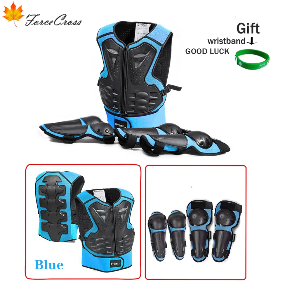 Для детей 4 16 лет Детский защитный жилет для всего тела костюмы катания на коньках