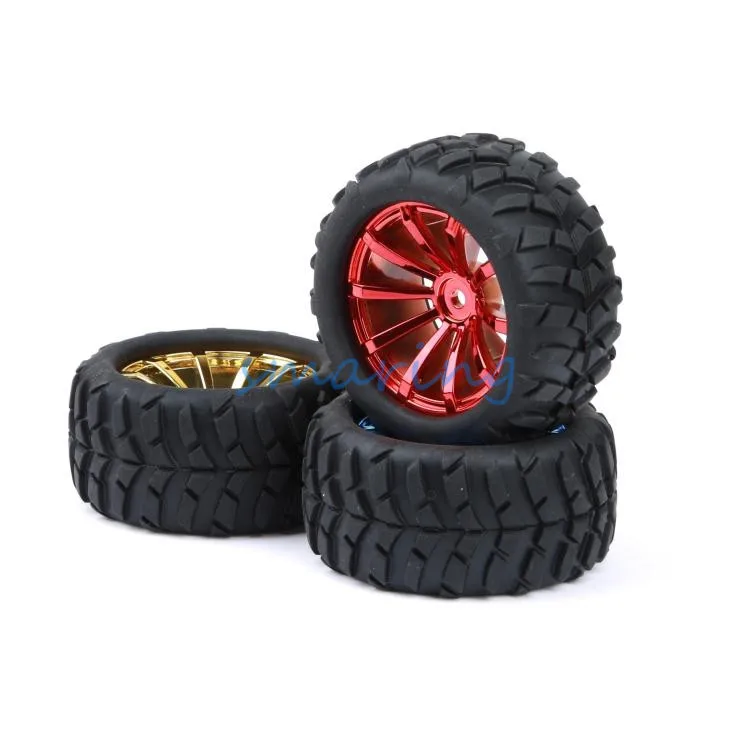 Редукторный двигатель постоянного тока колесо 72 мм стандарта для модели Arduino RC