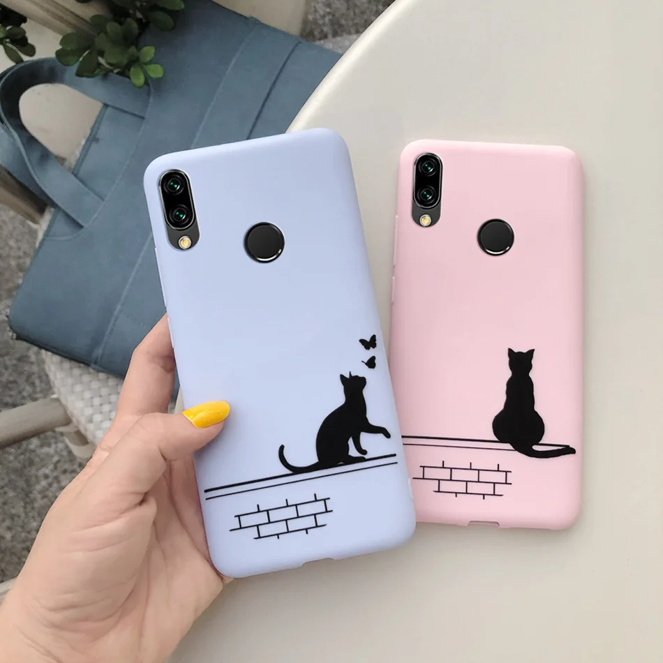 Силиконовый чехол карамельного цвета для Huawei P20 Lite P 20 телефона зеркальный с