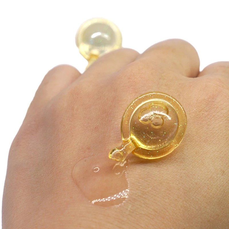 10 шт гладкие шелковистые волосы Витаминная капсула Кератиновый комплекс масла